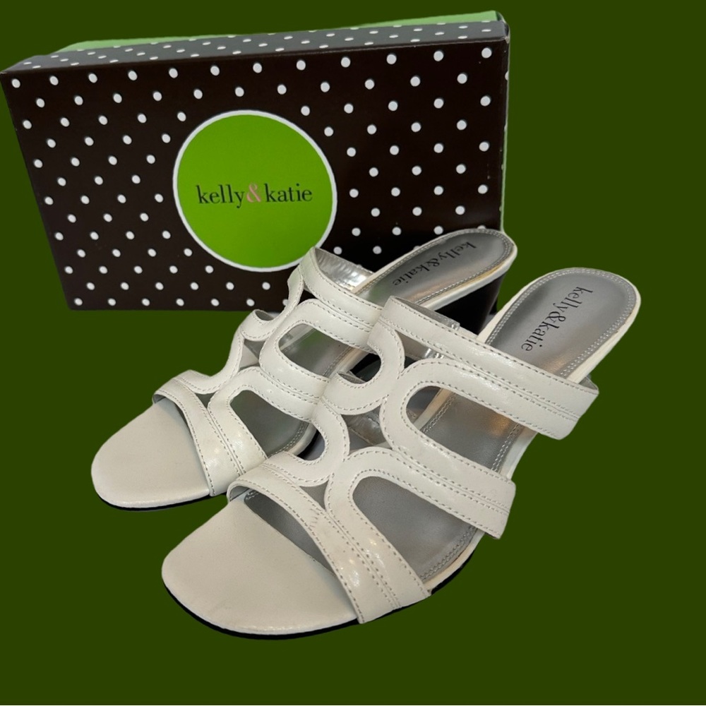 Kelly & Katie White Sandals